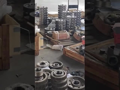 Pinhão de Engrenagem Temperado de Aço Liga 42CrMo Personalizado para Moinho de Bolas