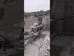 HZS75 Estação de mistura de betão Equipamento de instalações de cimento para tamanhos médios e superiores