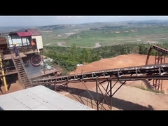 Visão geral da estação de britagem