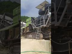 Máquina de trituração de cones de pedra de cilindro único Alta capacidade de trituração