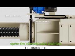 Transportador Espiral de Grau Industrial para Materiais em Pó e Particulados