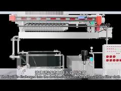Equipamento de Caminhada de Filtro de Pano de Estrutura de Placa de Soldagem Totalmente Automática, Resistente à Corrosão