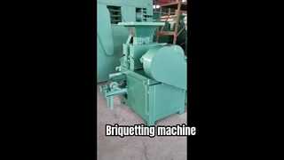 Máquina de briquetagem para processamento eficiente de materiais