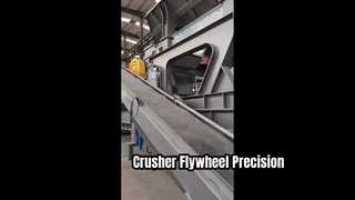 Peças de precisão do volante do britador de mandíbula