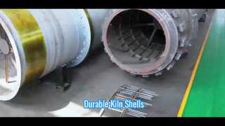 Fornos rotativos com peças duráveis ​​e confiáveis