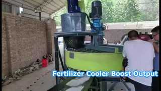 Linha de produção de fertilizantes