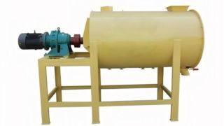 Misturador de argamassa horizontal para engenharia de mineração e construção
