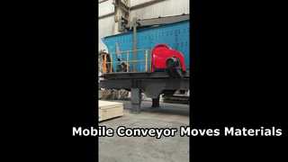 Estação móvel de trituração