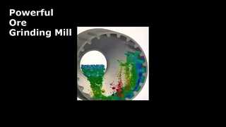 Moinho de carvão de esferas de aço para moagem de minério