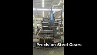 Engrenagens de dentes retos de aço para serviços pesados ​​para plantas industriais