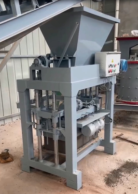 4-35 Small Brick Making Machine Capable Of Making Bricks Of Various Sizes