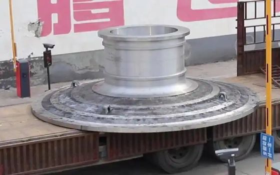 Wear-Resistant Alloy Ball Mill End Cover Hollow Shaft Integrated Casting