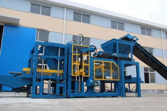 Multi Purpose Semi Auto Paver Brick Making Machine Metallurgy Machinery