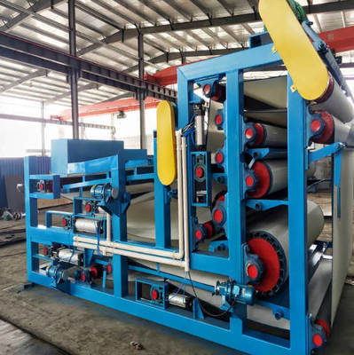 Smooth Operation Energy Saving And Efficient Heavy Carbon Steel Belt Filter Press