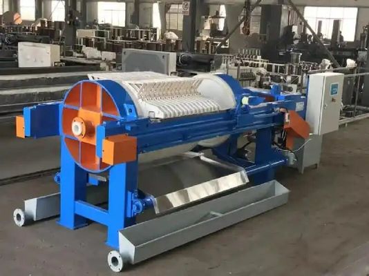Fully Automatic Circular Filter Press, High-Pressure Quick Opening Filter Cake Automatically Falls Off