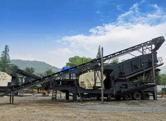 Mobile Crushing And Screening Station With Convenient Relocation