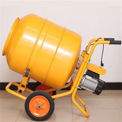 Cement Plant Equipments Featuring Portable Hand Push Mixer For Small Scale Concrete Mixing