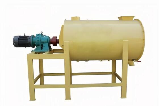 Cement Plant Equipments Mobile Wheel Horizontal Mortar Mixer Easy Transfer For Construction Sites