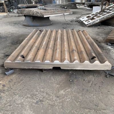 High Manganese Casting Mn18Cr2 Replacement Jaw Crusher Wear Plates