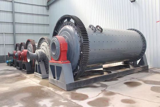 High Efficiency 7.5-17 TPH Ball Mill Equipment For Dry And Wet Grinding