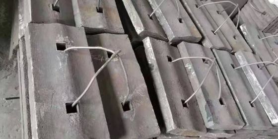 16.2 R/Min Rotate  869 T Ball Loading Autogenous Grinding Mill Liner Plate