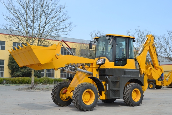 Edição resistente do conforto do carregador do Backhoe da maquinaria de construção WZ30-25