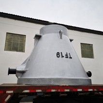 As carcaças e os forjamentos da planta de aço transformam a concha de escória da bacia da escória do potenciômetro