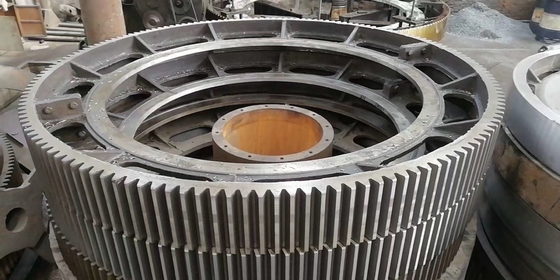 Pinhão Ring Gear For Mining Machine grande do moinho da dureza 220~240HB