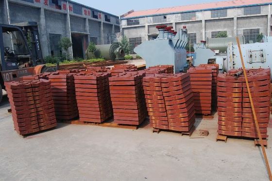 Placa alta de Shell Liners And Magnetic Lining do moinho de bola de aço do manganês