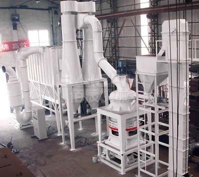 Máquina de moagem de micro pó de calcário 75kw potência
