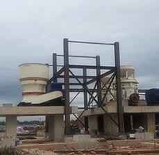 Máquina trituradora de cone de pedra de cilindro único alta capacidade de trituração