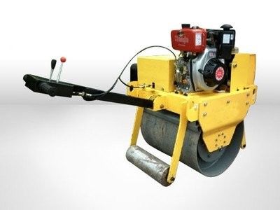 Construção resistente da base de roda 470mm Mini Hand Road Roller For