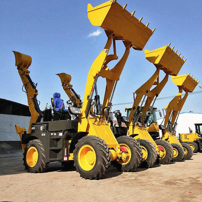 Cubeta resistente da maquinaria de construção do carregador do Backhoe que despeja a distância 1022mm