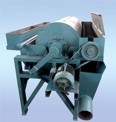 minério 1.5kw-7.5kw que veste a máquina do separador do cilindro magnético do equipamento de grande resistência