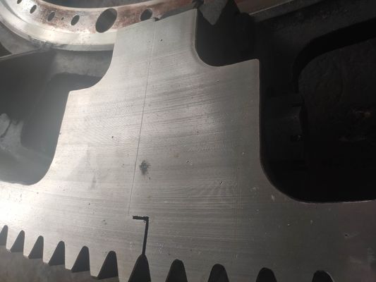 Cremalheira e pinhão helicoidais personalizados da engrenagem do ângulo da pressão para o moinho de bola