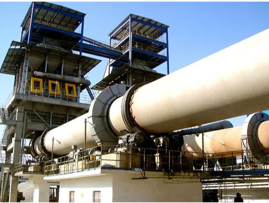 Forno rotativo de cimento de aço para processo de produção de cimento