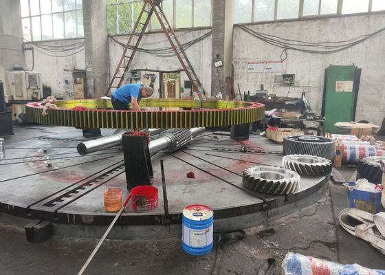 Forno rotativo e moinho de bolas engrenagens de alta capacidade de carga operação estável