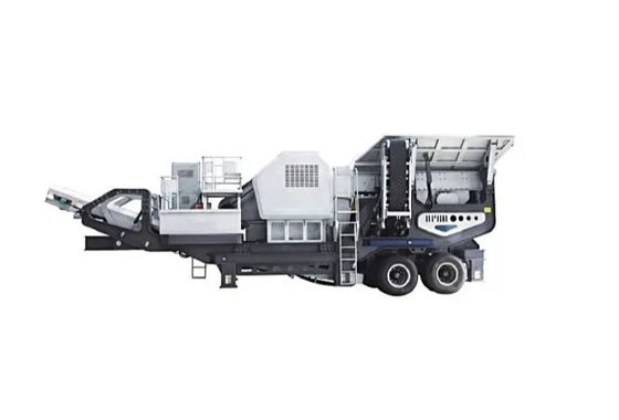 Estações móveis de trituração para estradas rápidas Ferrovias Metalurgia Mineração