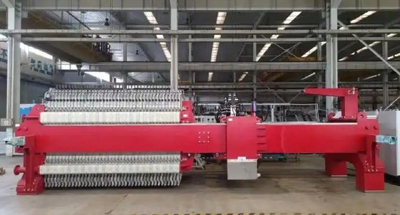 Filtro Prensa de Cilindro de Óleo Fixo Pequeno de Grau Industrial com Alta Precisão