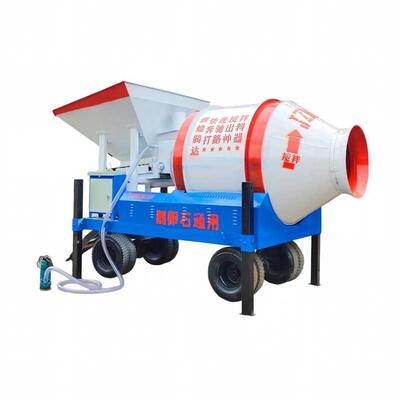 Equipamento da fábrica de cimento Mixer de tambor de balde fixo Máquina de mistura de concreto para fábrica pré-fabricada e engenharia hidráulica