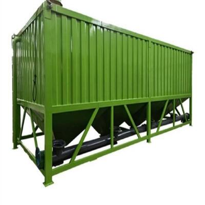 Silo de Cimento Horizontal de Perfil Baixo, Tanque de Cimento Horizontal para Armazenamento de Pó a Granel Equipamentos para Fábrica de Cimento