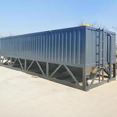 Máquinas de Mineração Tanque Horizontal de Cimento, Silo Horizontal Tipo Container Equipamentos para Fábrica de Cimento