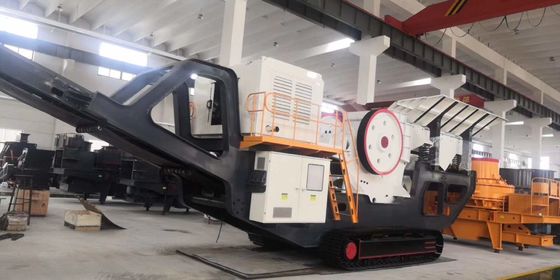 Areia de pedra que faz a PE750×1060 a máquina móvel do triturador de maxila para a mineração