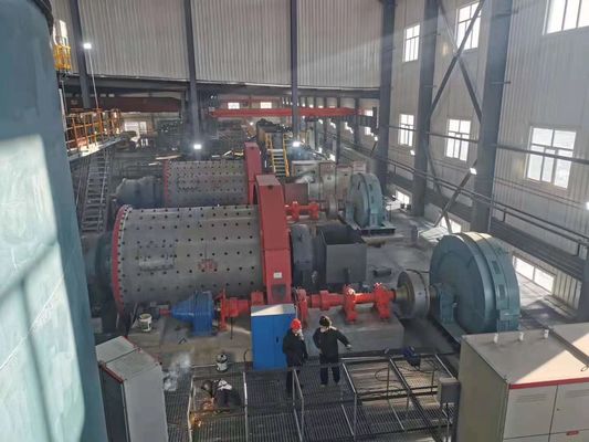 Moinho de moedura do minério do cilindro 500tph da grande capacidade para minérios úmido e seco