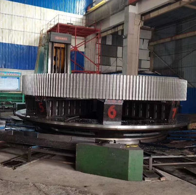 Diâmetro 16000mm 70 peças sobresselentes da engrenagem das circunferências do moinho de bola do cimento do módulo