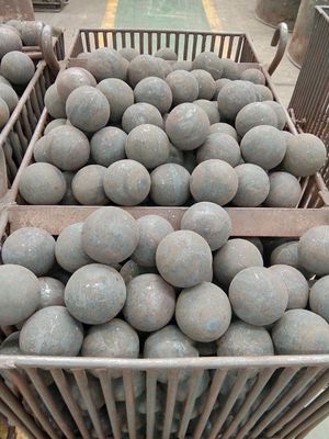 bola de moedura de aço do ferro da carcaça das peças sobresselentes da máquina de mineração 50Mn para o moinho de bola de mineração