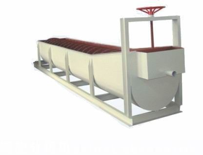 equipamento de mineração fino do classificador espiral dos materiais 2-8.5 r/min