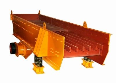 Alimentador vibratório pequeno de mineração automático 15 da rocha crua ~ 1300 T/H