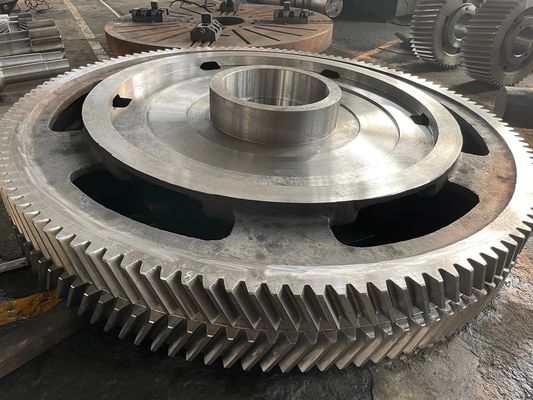 Diâmetro helicoidal de aço fazendo à máquina 16000mm do pinhão de engrenagem da movimentação da precisão e do dente reto