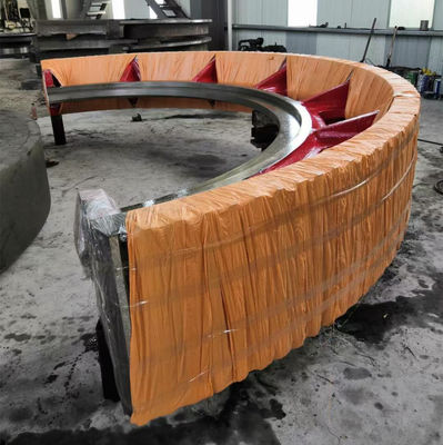 Engrenagem exterior das circunferências do moinho do grande diâmetro e estufa giratória de aço de Ring Gear For